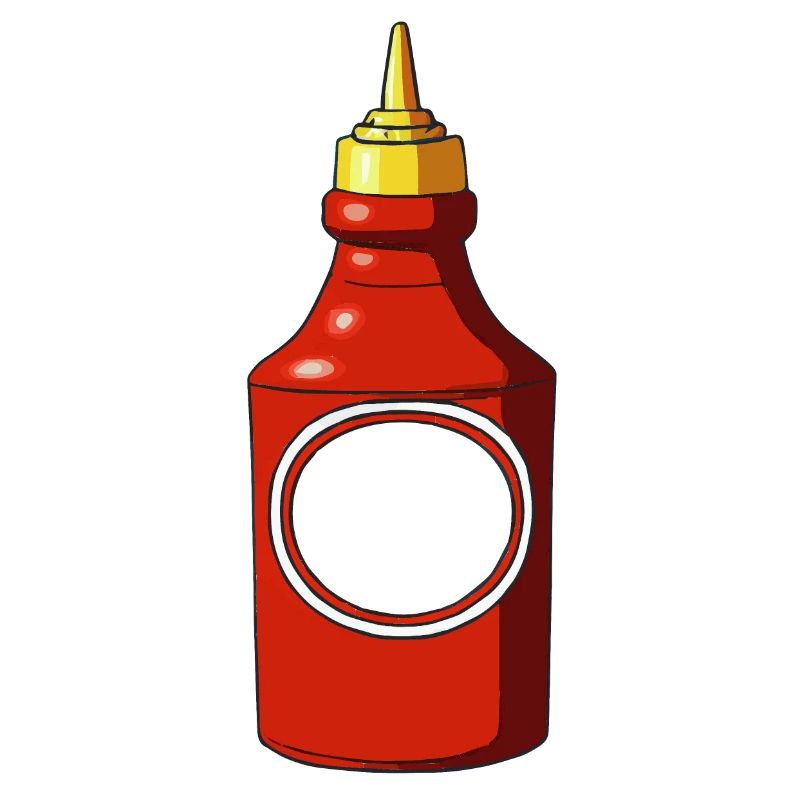 Ketchup Tomate Ketchup Bouteille de Ketchup