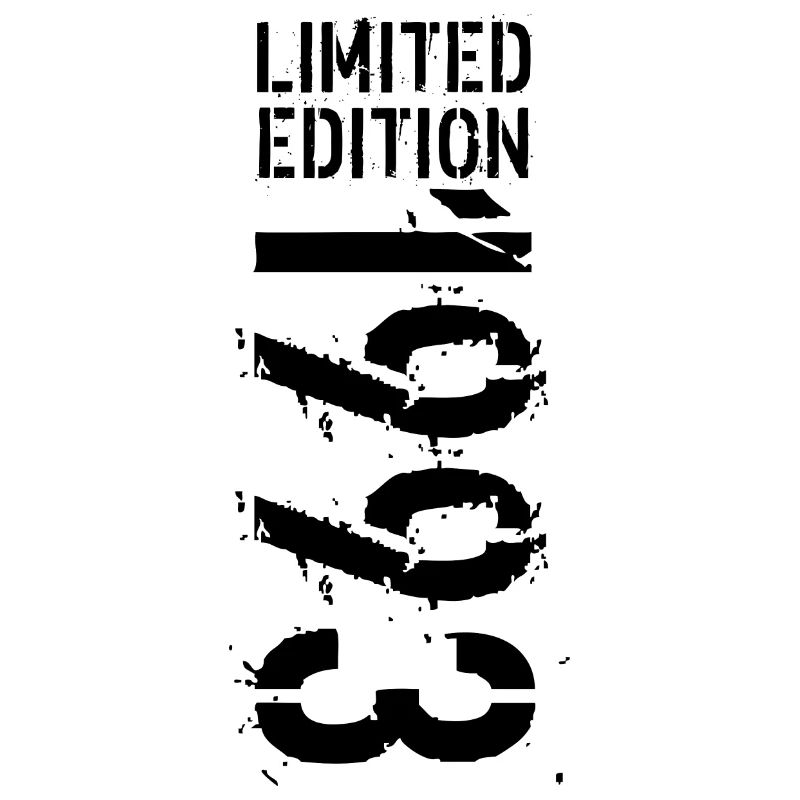 LIMITIERTE EDITION 1993 SCHWARZ
