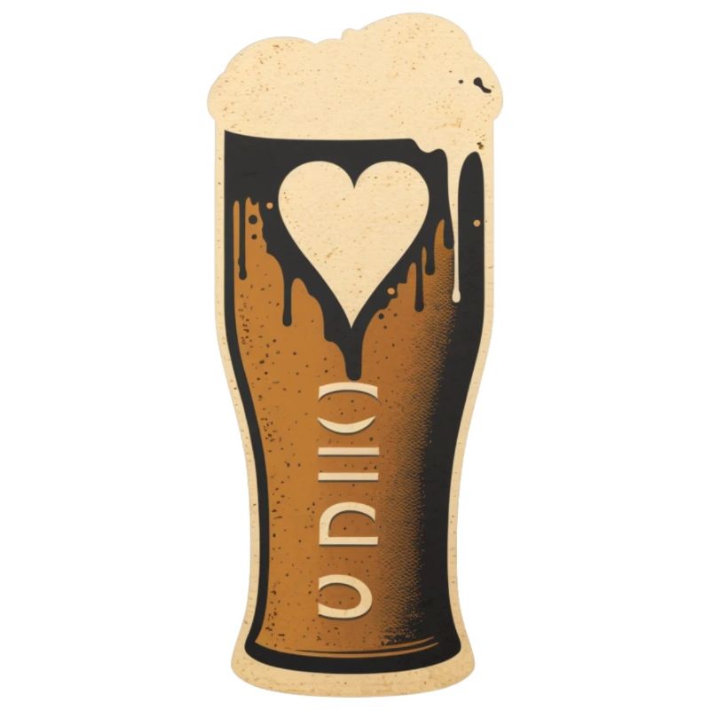 Weizenbier mit Herz - Bierliebe