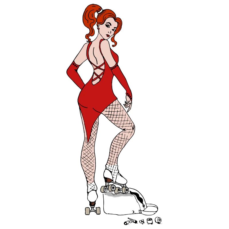 Pinup Roller Quad Artistic