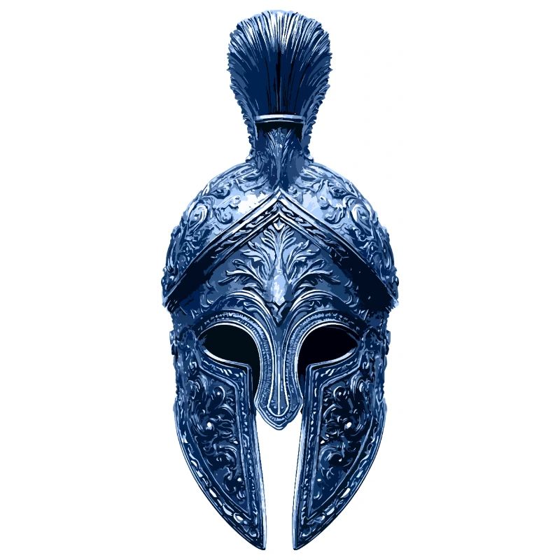 Spartan Helmet Warrior