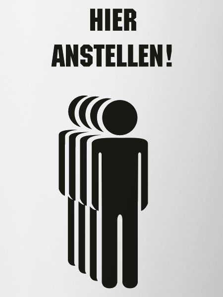 anstellen