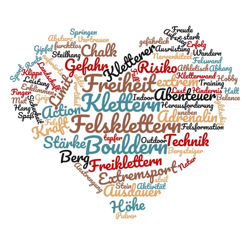 Ich liebe Klettern