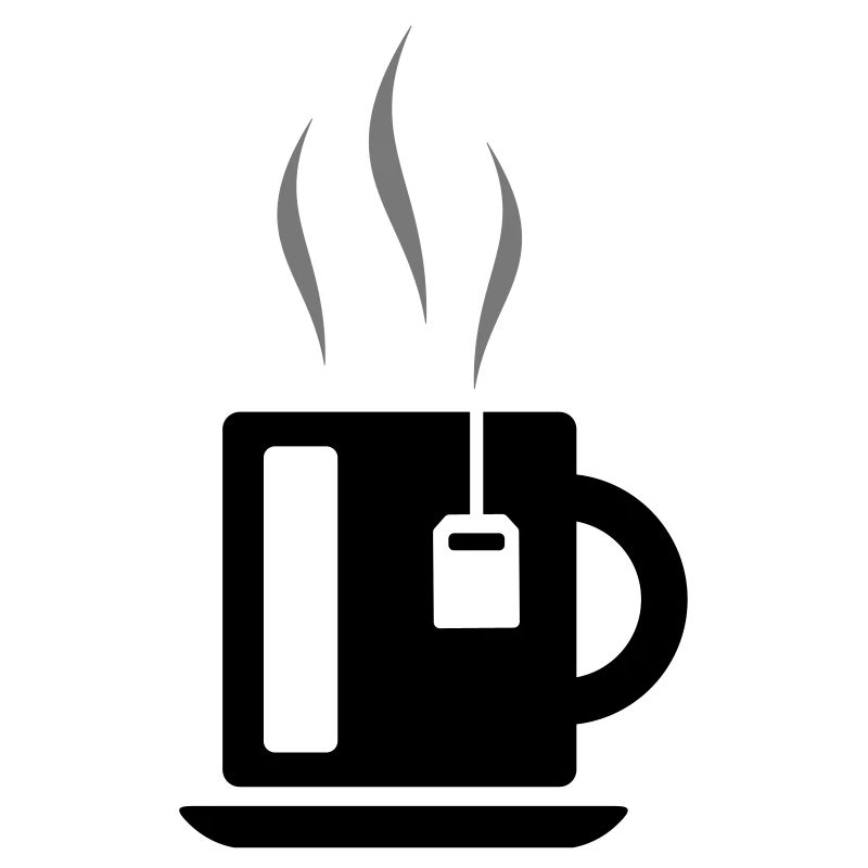 Tasse Tee mit Teebeutel
