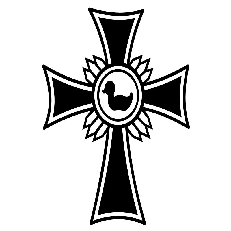 Orden Eiserne Ente / iron duck medal (1c)