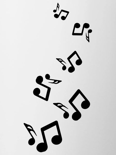 Musiknoten zeichen