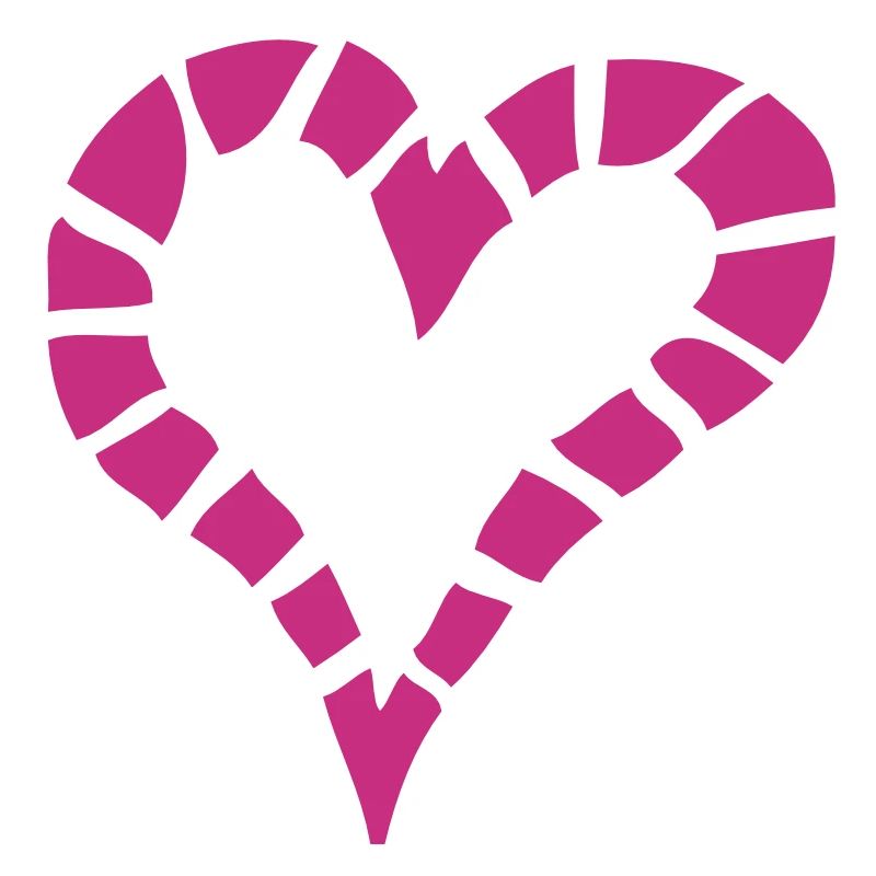 coeur valentin decoupe