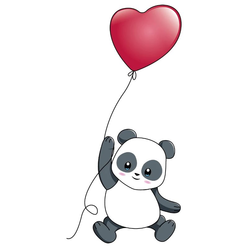 panda coeur