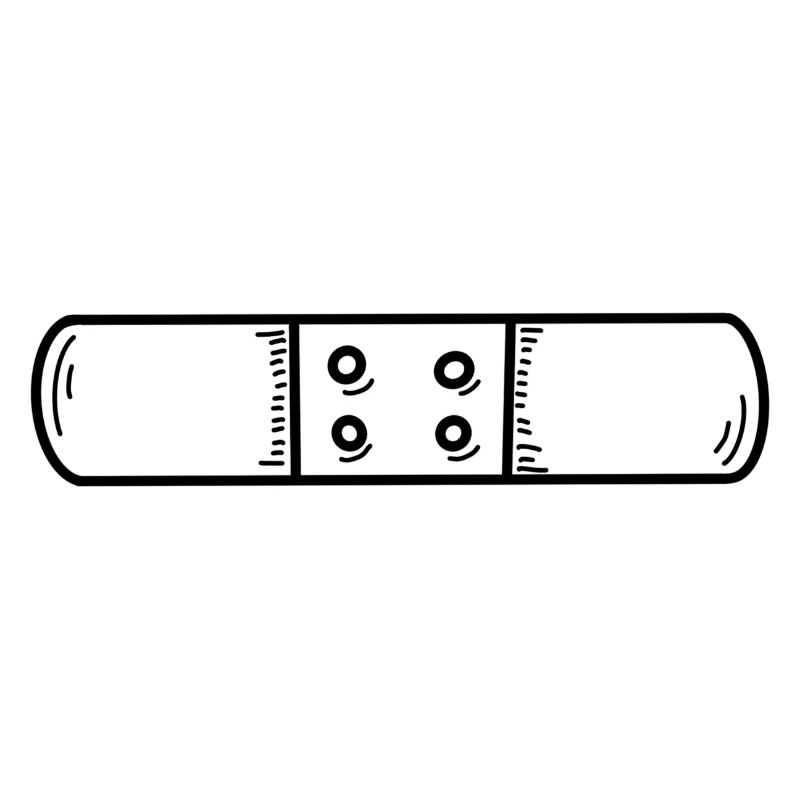 Pflaster minimalistisch