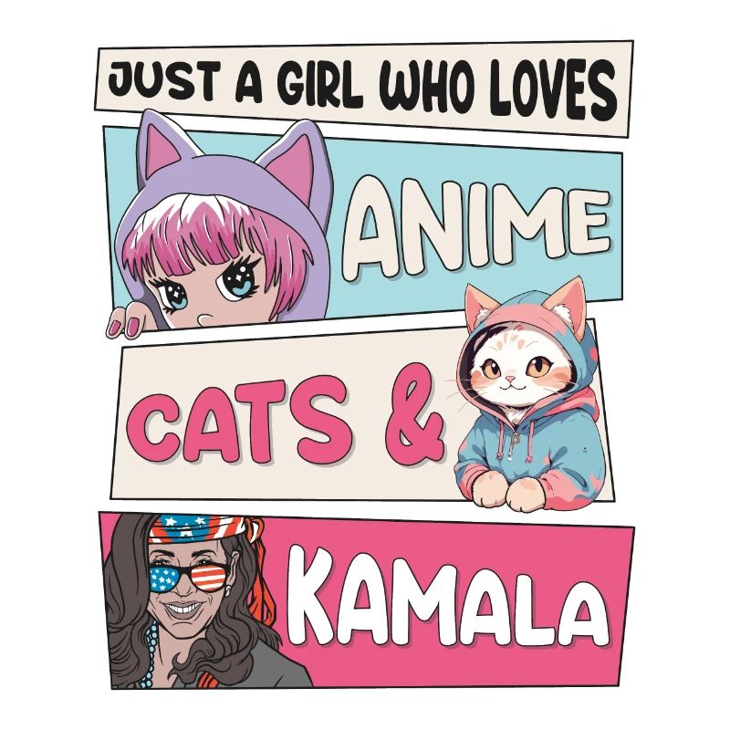 Chat Dames pour Kamala - Anime, Chats et Kamala 24