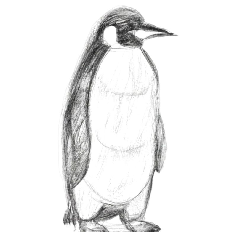 Illustration de pingouin