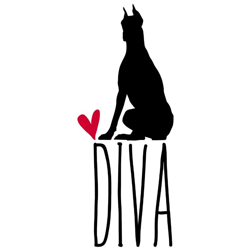 Diva Doberman Pfotschafter Design