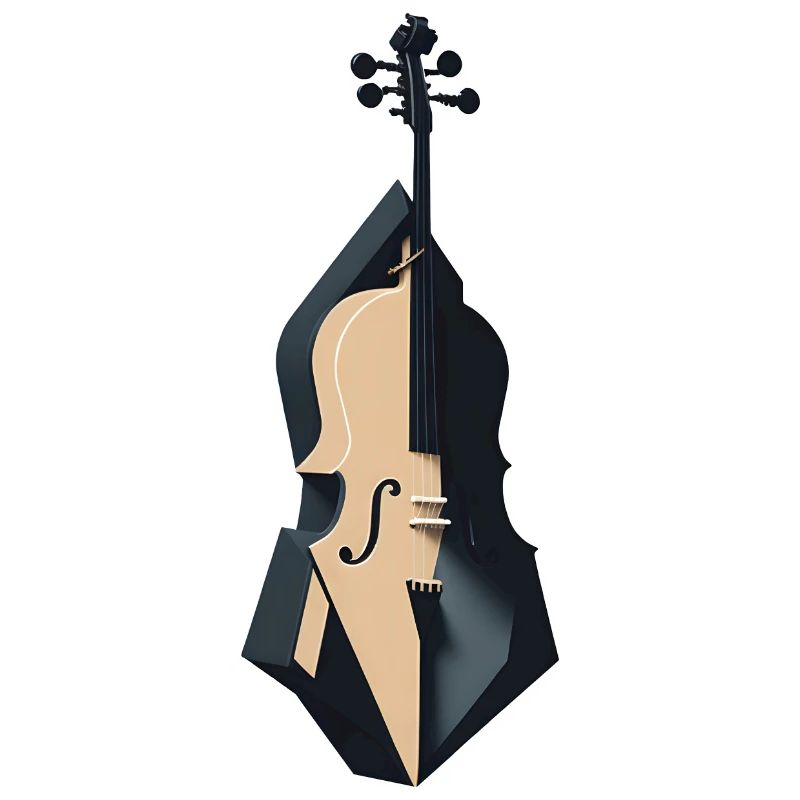 Violoncelle géométrique