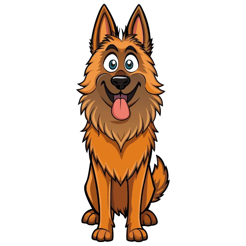 Expression intense d’un Tervuren belge