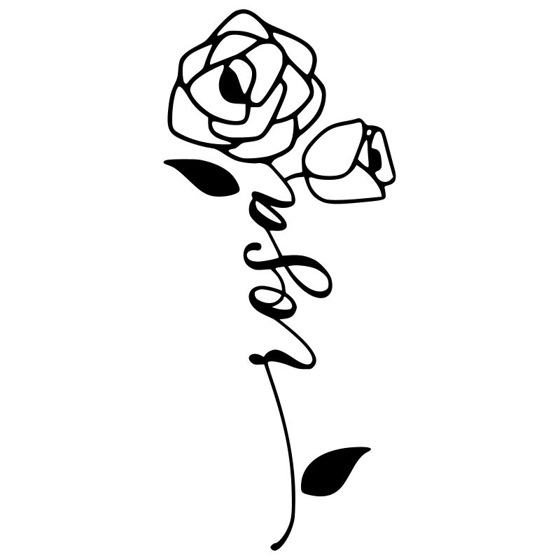 Rose Nom Prénom Nom Fleur