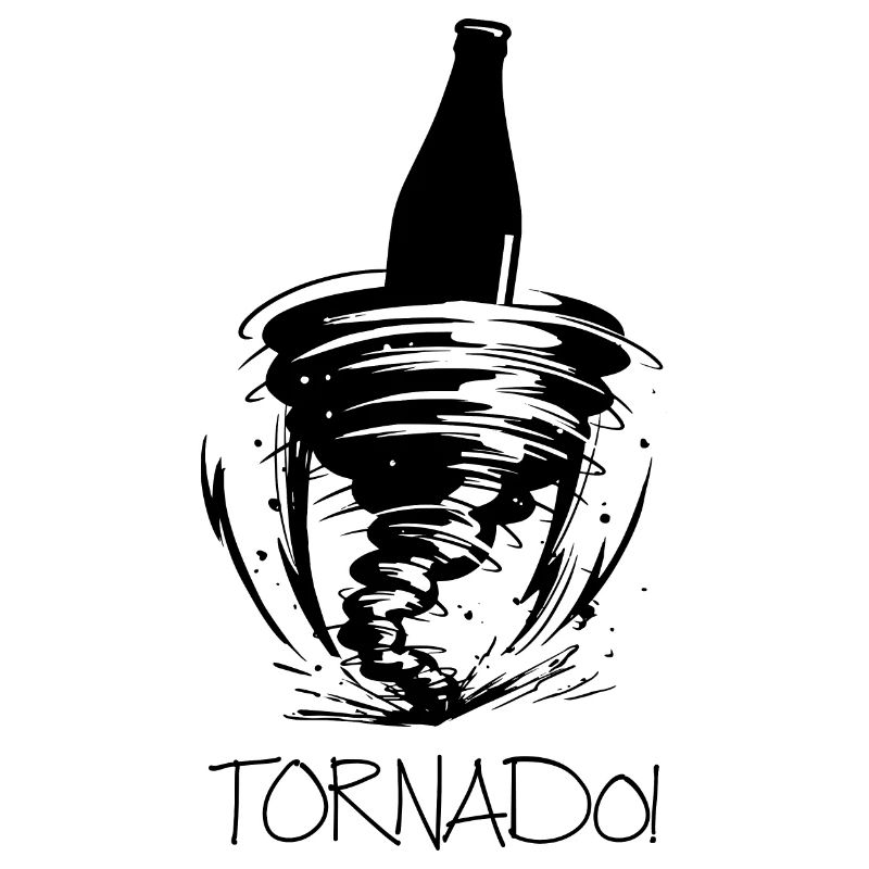 Tornado Beer Bier drehen Sturm