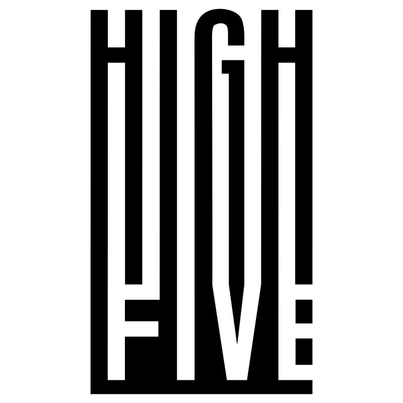 HIGH FIVE. SLAP HANDS.