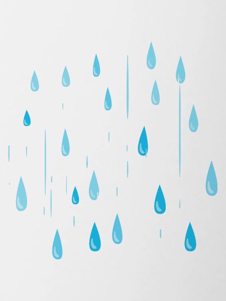Raindrops / Weather / Nature