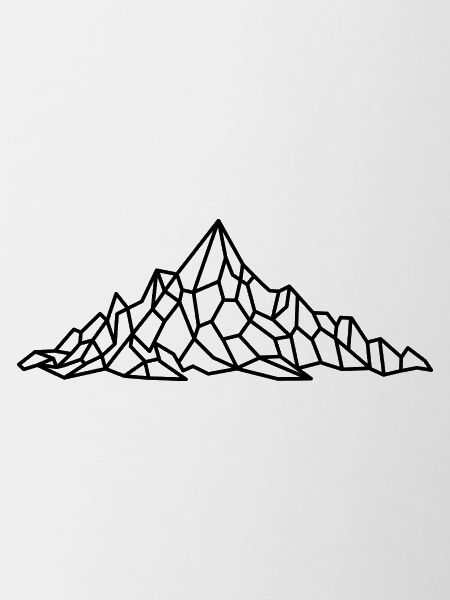 Mountains Geometric Hiking