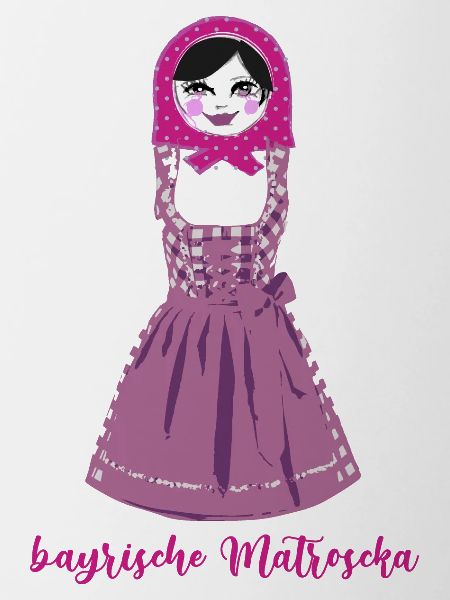 bavarian matroschka, dirndl,