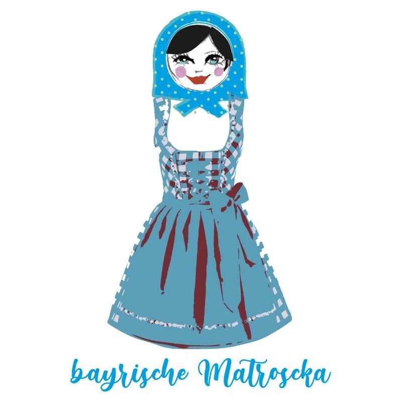 bavarian matroschka, dirndl,