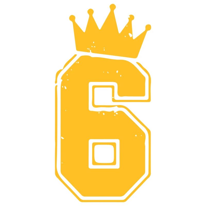 6 avec couronne