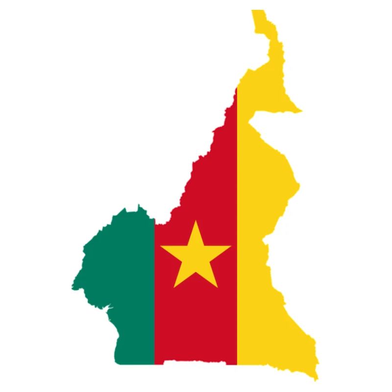 Cameroon map