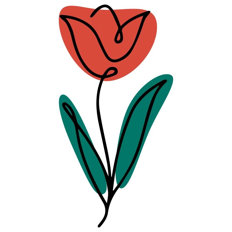 ROSE (fleur) Art abstrait