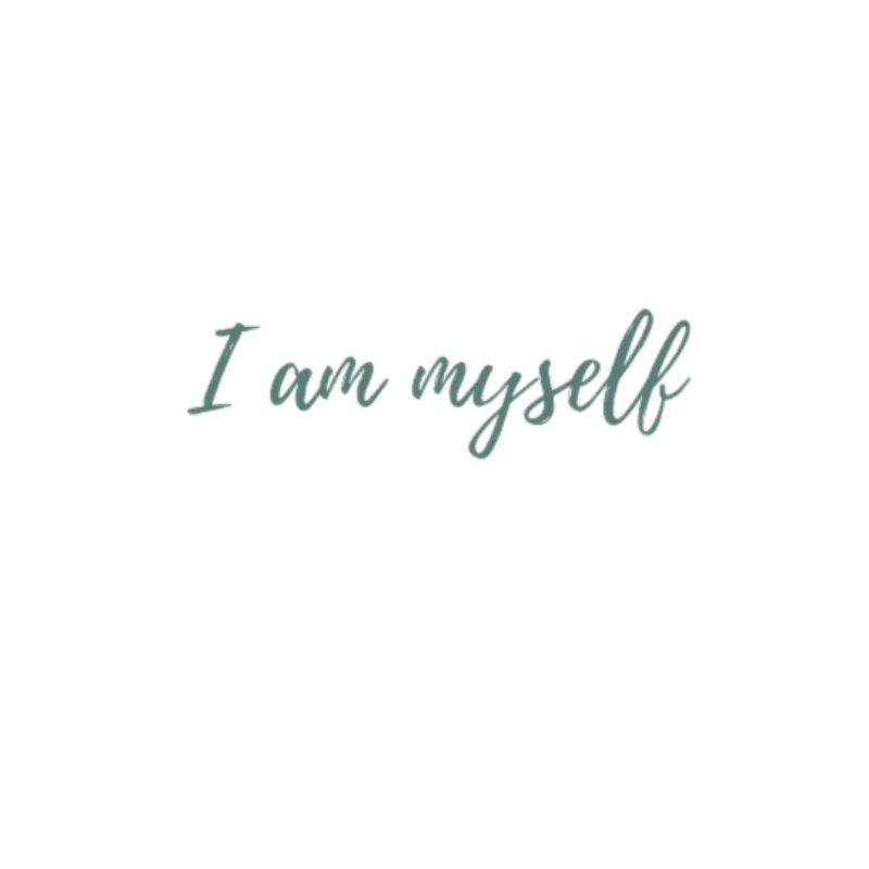 I am myself