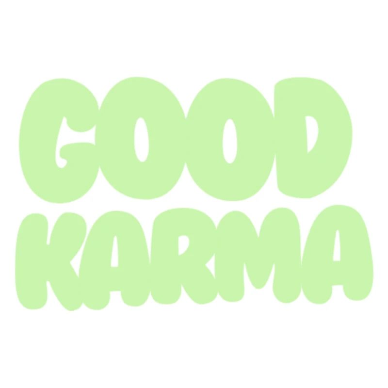 Good Karma light green