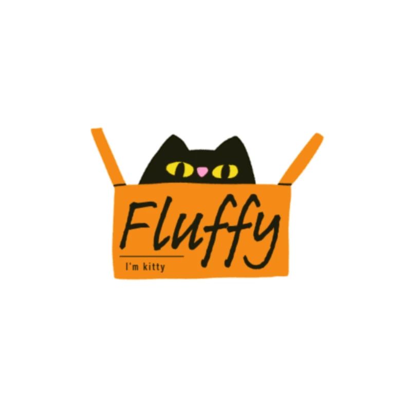 A fluffy Cat- Logo