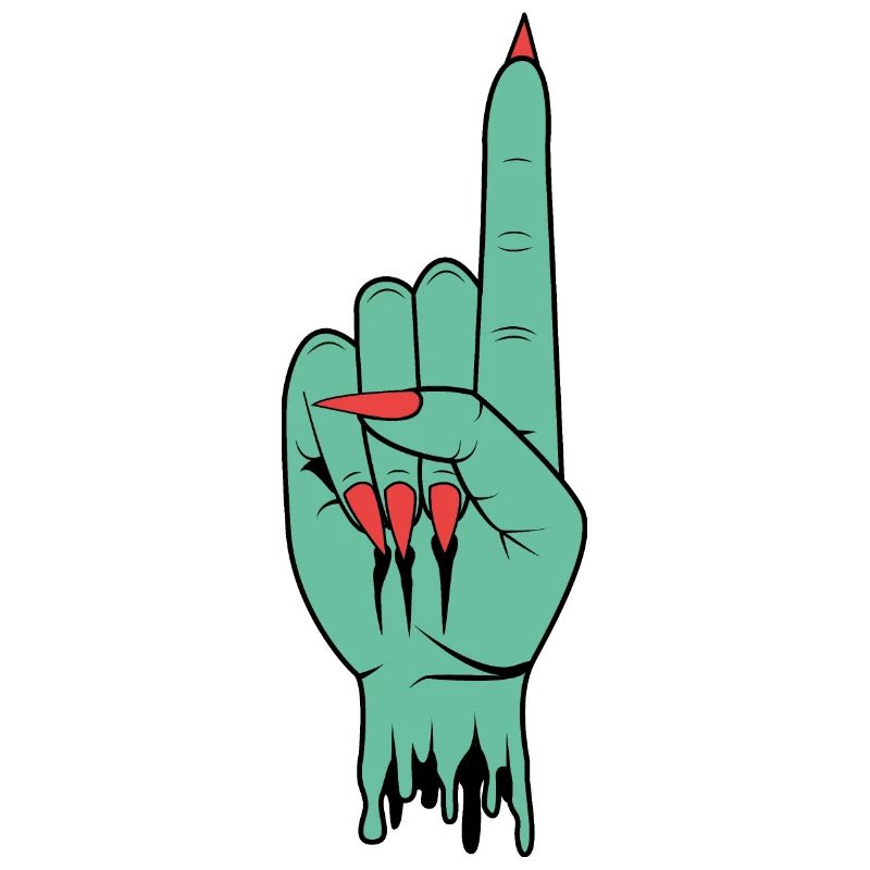 SpaceHoop - Blaue Hand