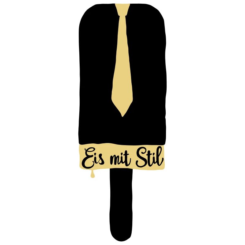 Glace dans le style