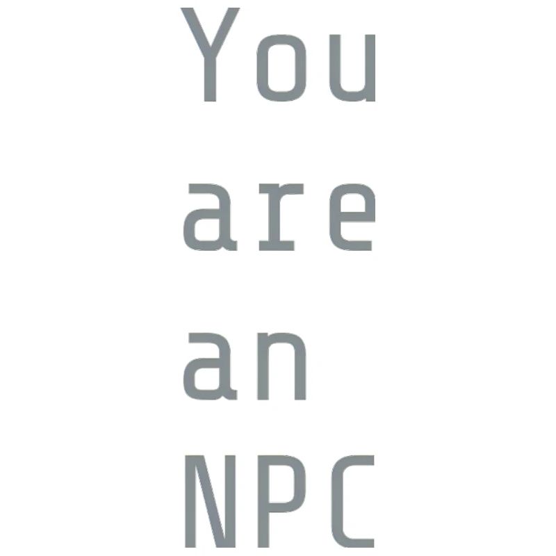 You are an NPC