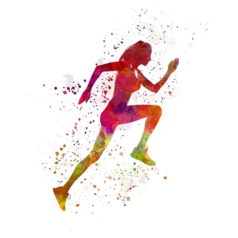 Running Jogging Spruch Ich Laufe