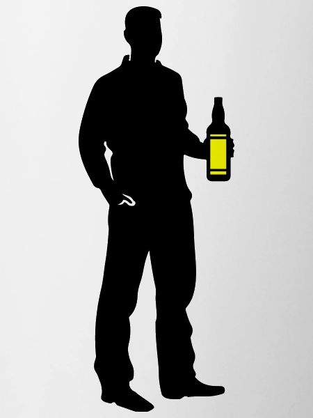 Drinker Silhouette Icon