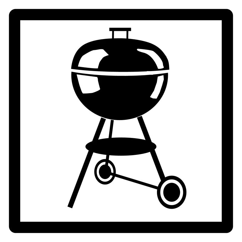 Kugelgrill Piktogramm