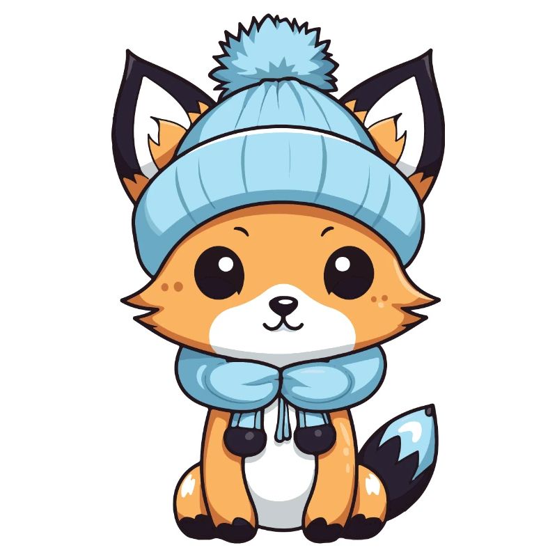 Fuchs Winter Comic