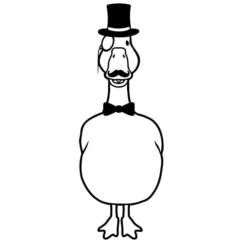 Lunettes monocle Sir Goose