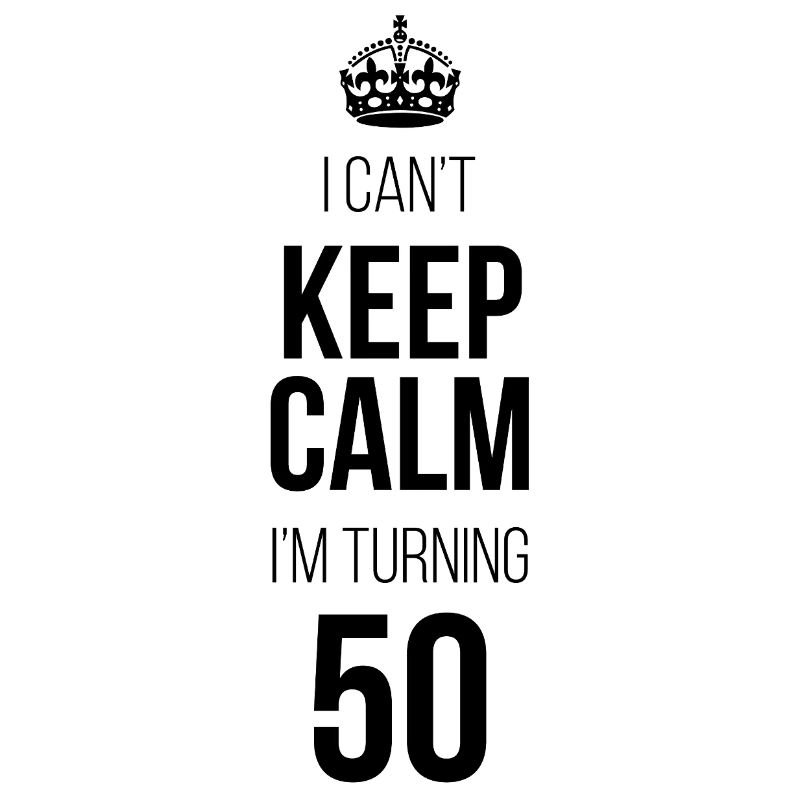 Ich kann mich nicht beruhigen. Ich werde 50.