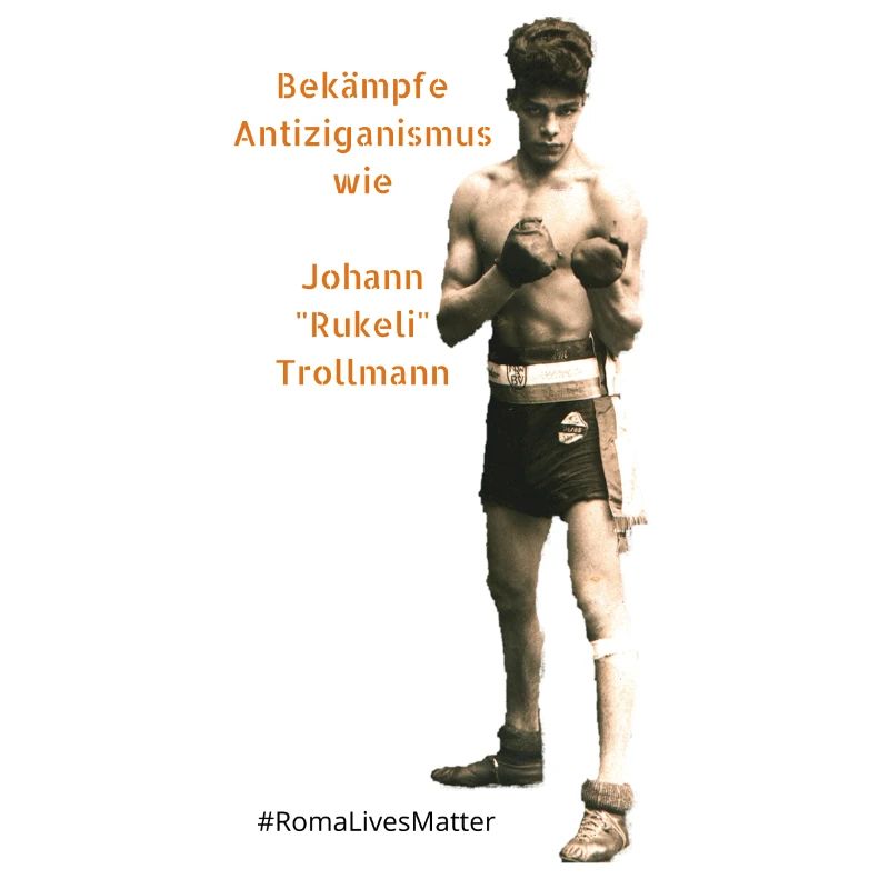 Bekämpfe Antiziganismus Johann Rukeli Trollmann
