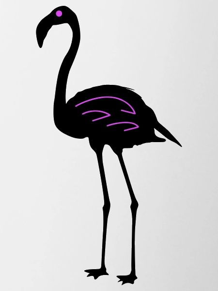 Symbole du flamant rose