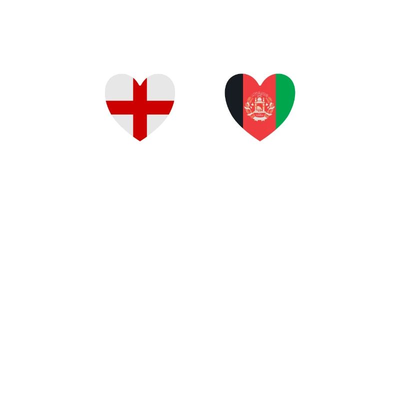 Drapeaux afghans de l’Angleterre et de l’Afghanistan