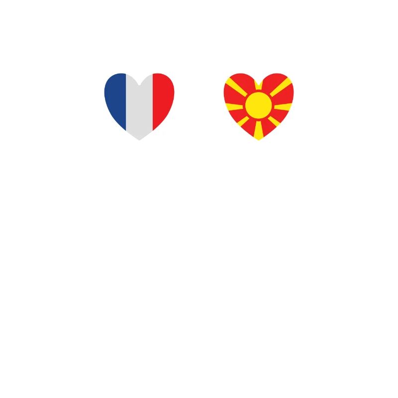 France et Macédoine Drapeau macédonien