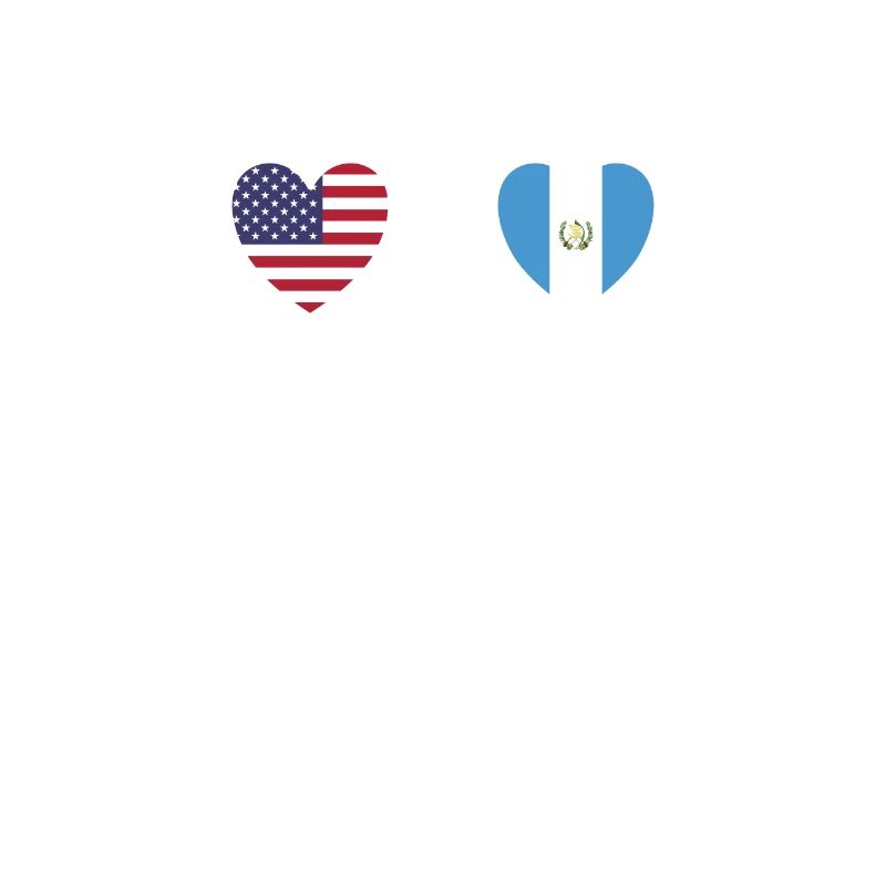 Drapeaux des États-Unis et du Guatemala Drapeau guatémaltèque