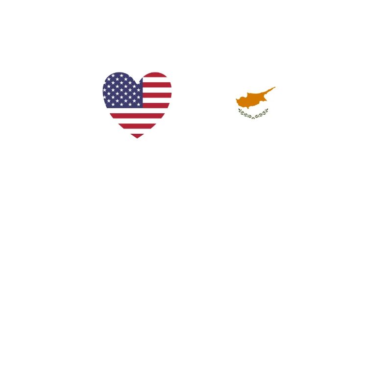 Drapeaux des États-Unis et de Chypre