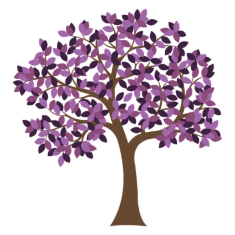purple tree