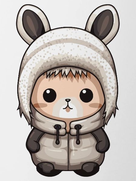Hase Winter Comic