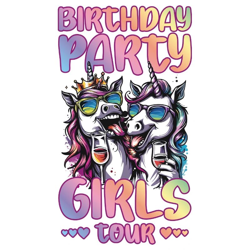 Visite des filles d’anniversaire