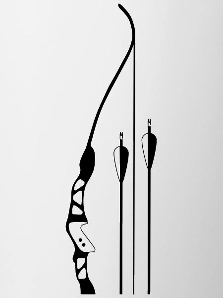Recurve bow archery